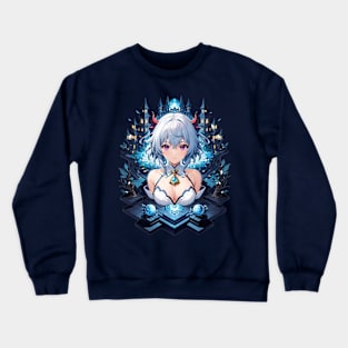 Demon girl castle Crewneck Sweatshirt